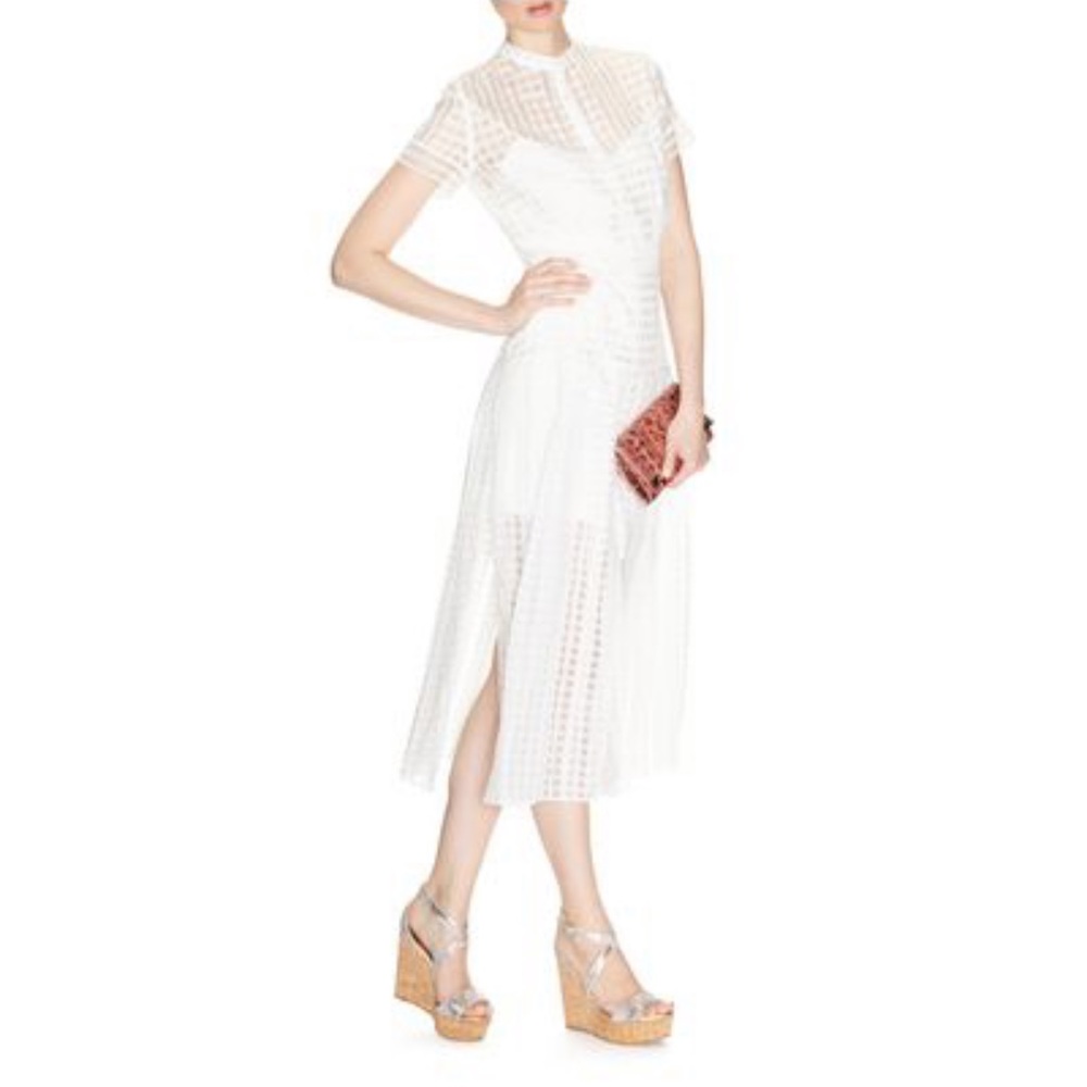 Stunning Jimmy Choo Metallic Printed Suede Wedge. - Picture 9 of 9